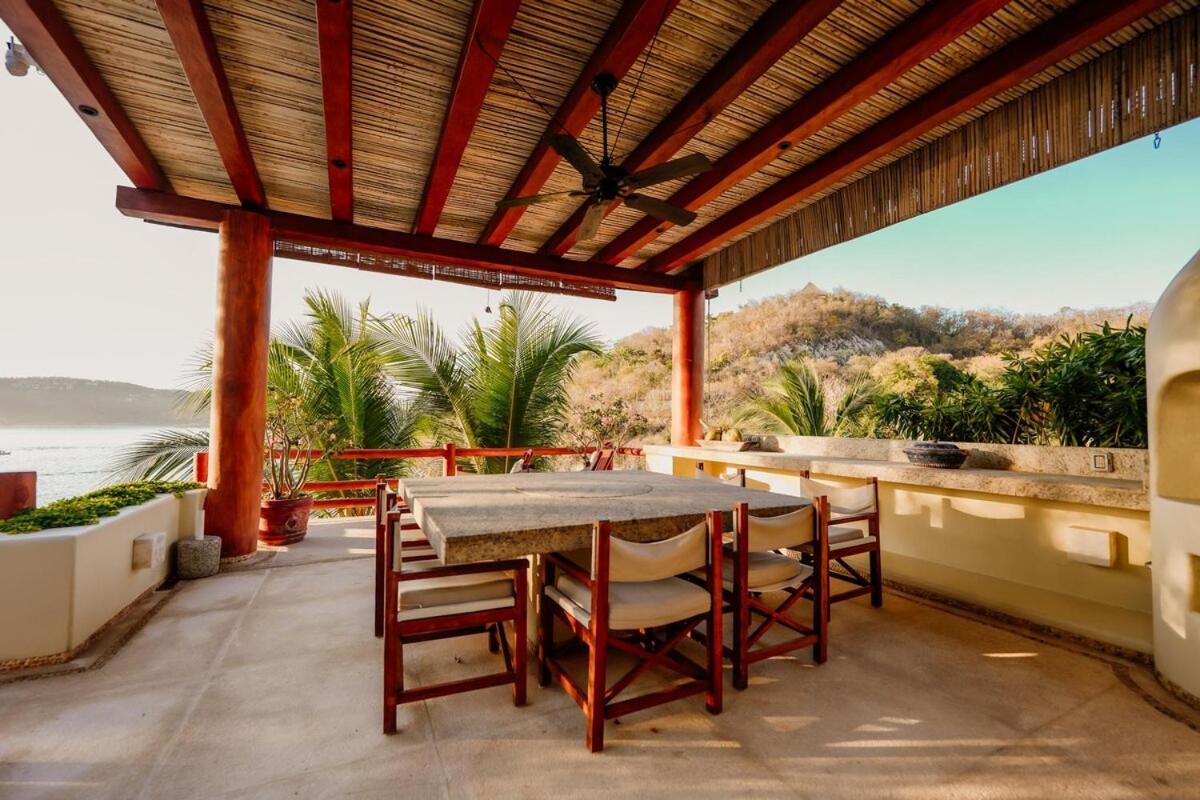 Dream Villa With Private Beach And Catering Zihuatanejo Exterior photo