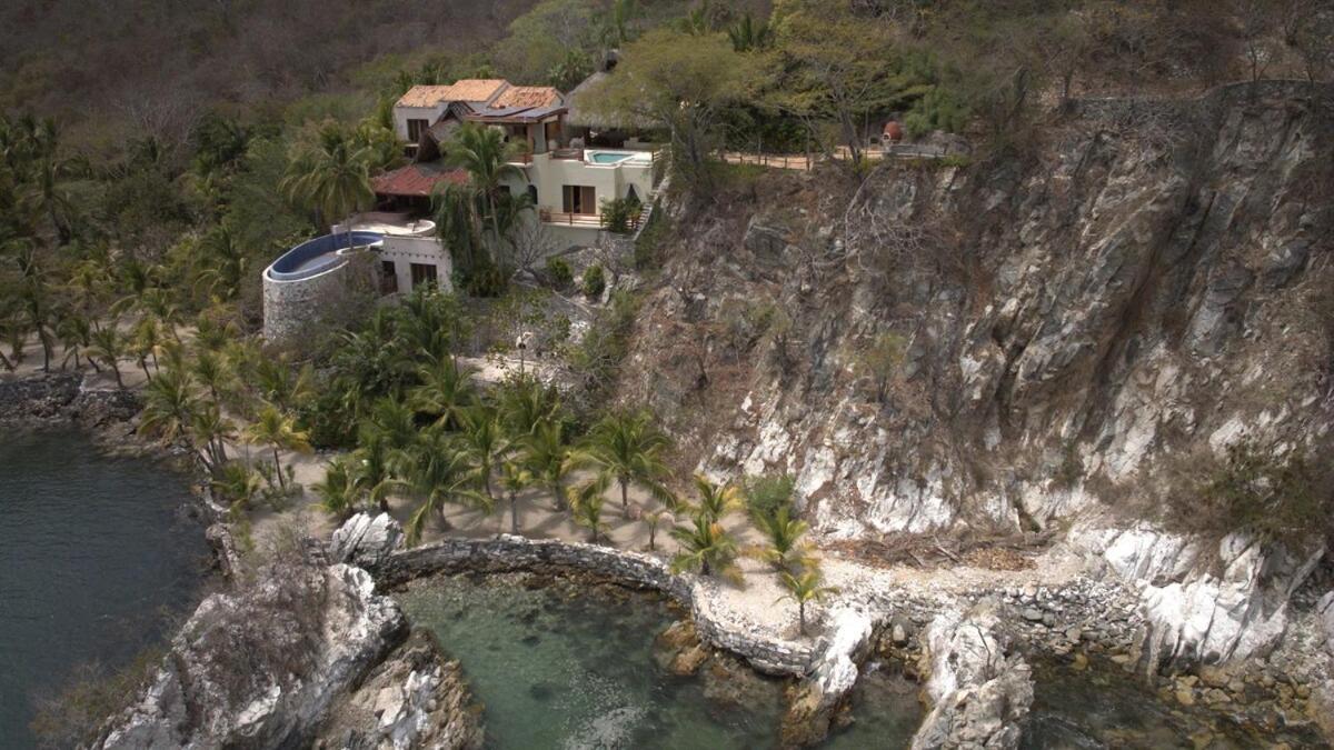 Dream Villa With Private Beach And Catering Zihuatanejo Exterior photo